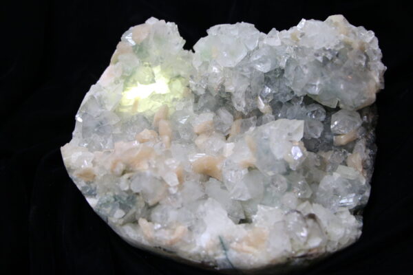 Apophyllite with Stilbite Cluster - Image 3