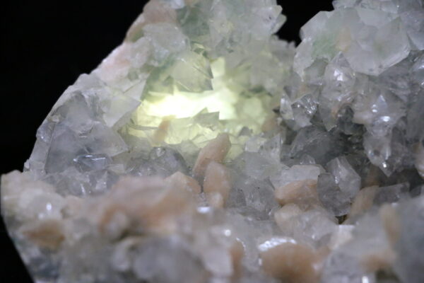 Apophyllite with Stilbite Cluster - Image 2